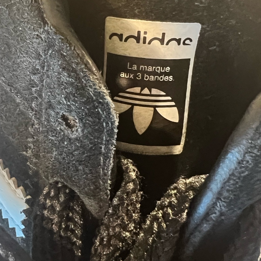 🔥🖤🖤Adidas Alexander Wang X Skate Black Suede sneakers size 11.5, used but SLEEK - Picture 10 of 14